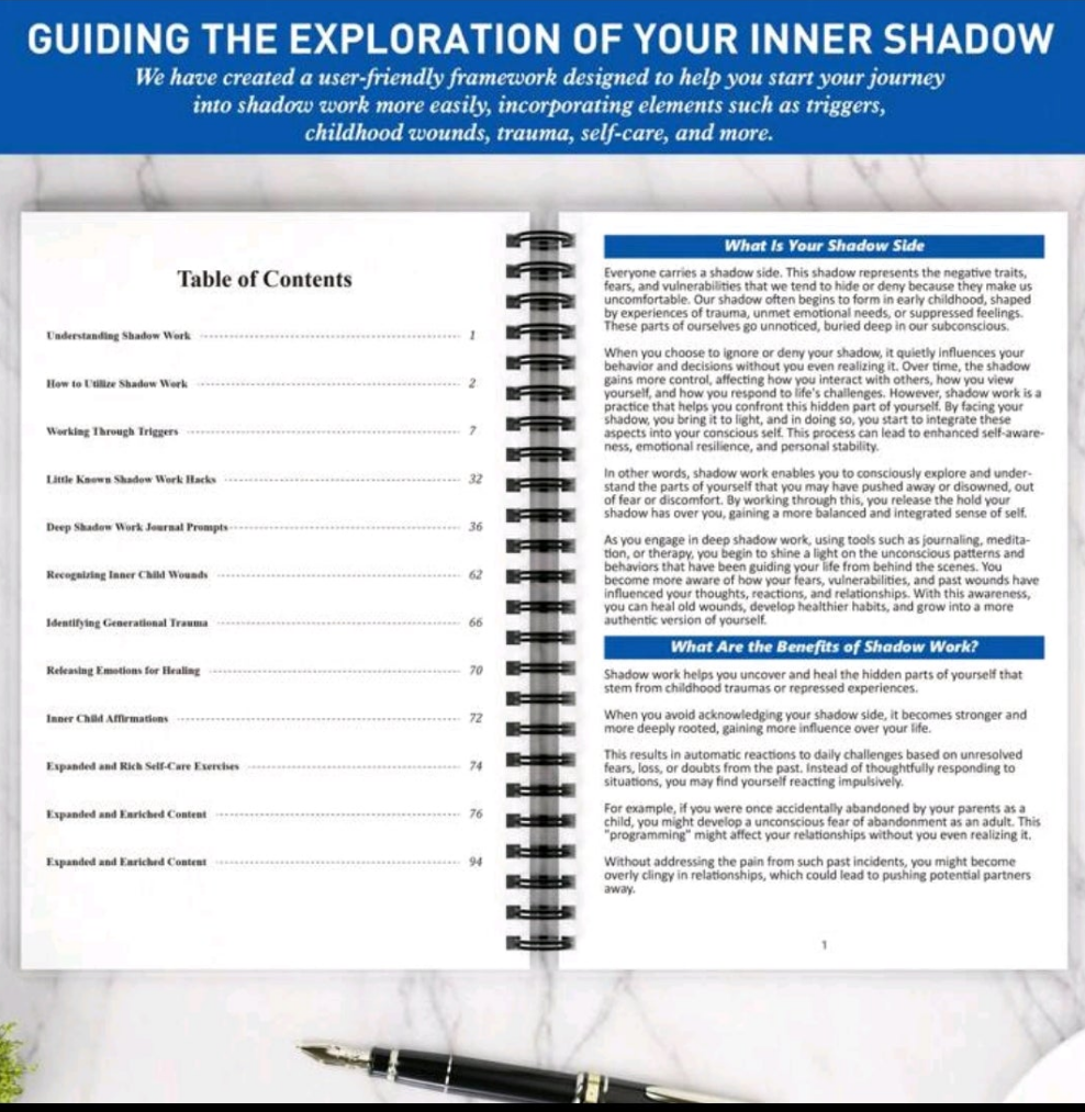 🌑 The Shadow Work Journal