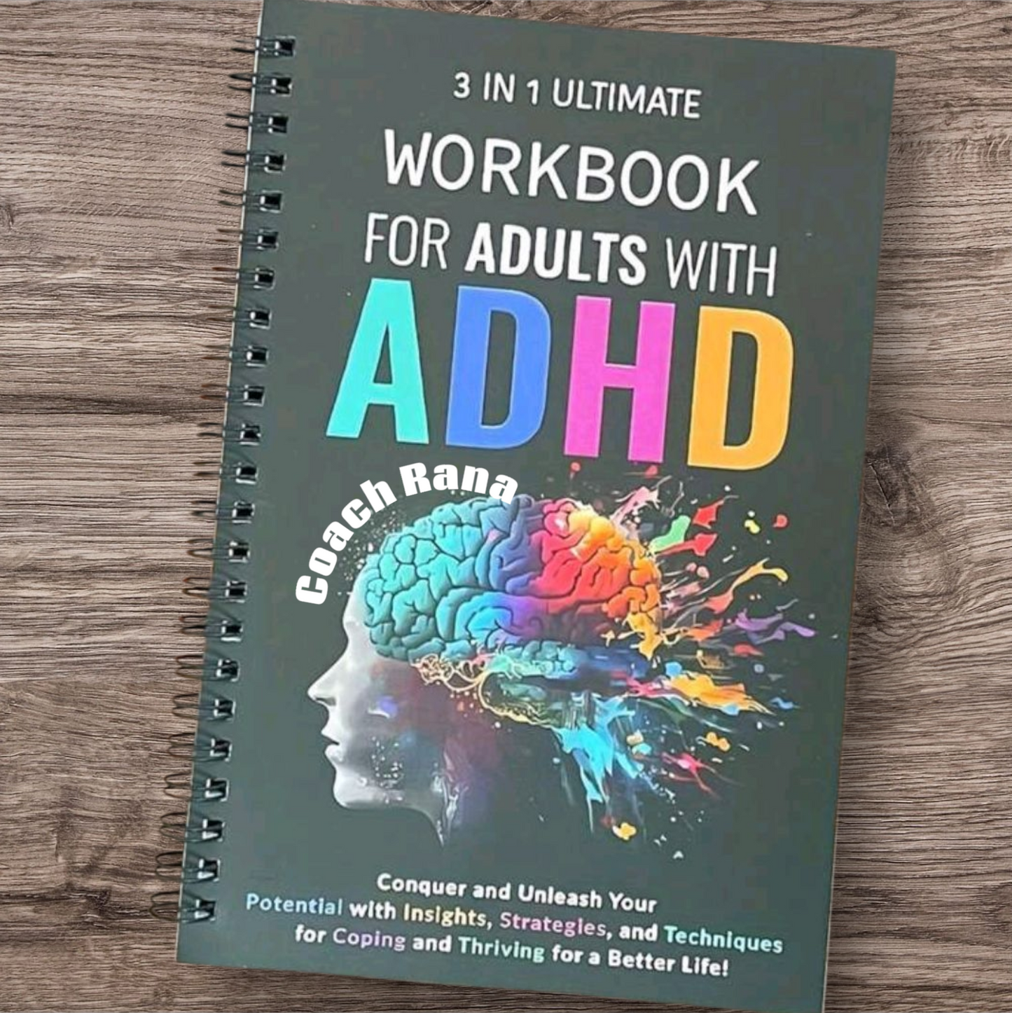⚡ 3-in-1 ADHD Workbook